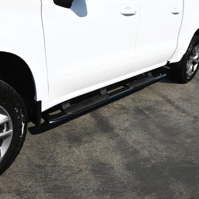 Westin PRO TRAXX 5 Oval Step Nerf Bars Black Steel Model 21-54135