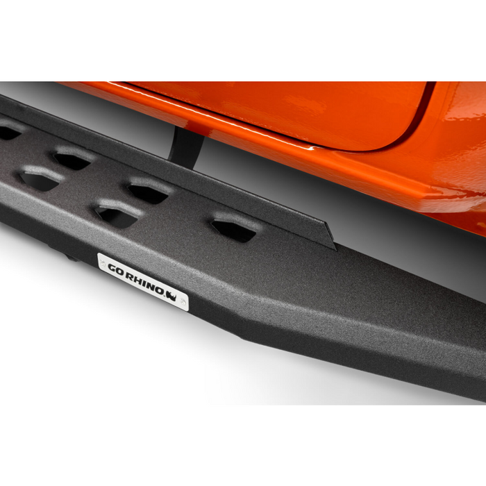 Go Rhino RB20 Slim Line Running Boards with Mounting Brackets Kit Model 69404787SPC