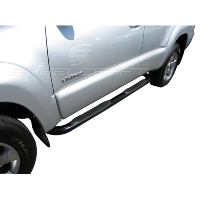 Steelcraft 3in. Round Black Step Nerf Bars Model 233240