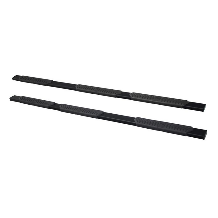 Westin R5 M-Series Wheel to Wheel Step Nerf Bars 5 in. Black Steel For Double Cab Model 28-534185