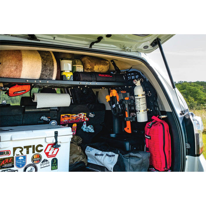 Rago Fabrication 2010-2022 5th Gen Toyota 4Runner Molle Storage Panel Shelf Model R1019T4RURCS