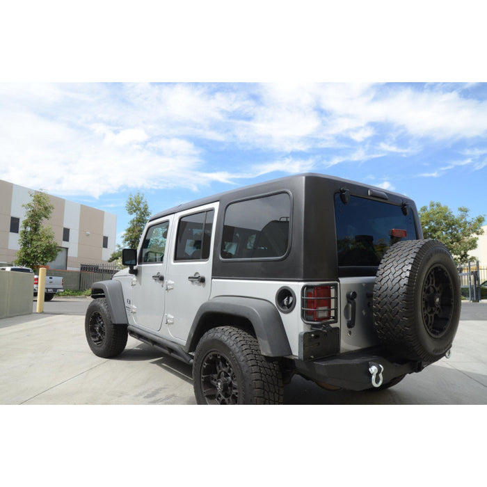 DV8 Offroad 2007-2018 Jeep Wrangler JKU 4-Door Jeep Square Back Hard Top Model HT07SB42