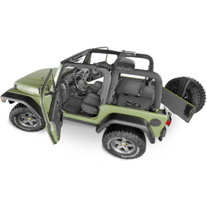 Husky Liners Jeep Bedtred Front 3Pc Flr Kit (W/O Cntr Cnsl) Model HBTTJ97FNC