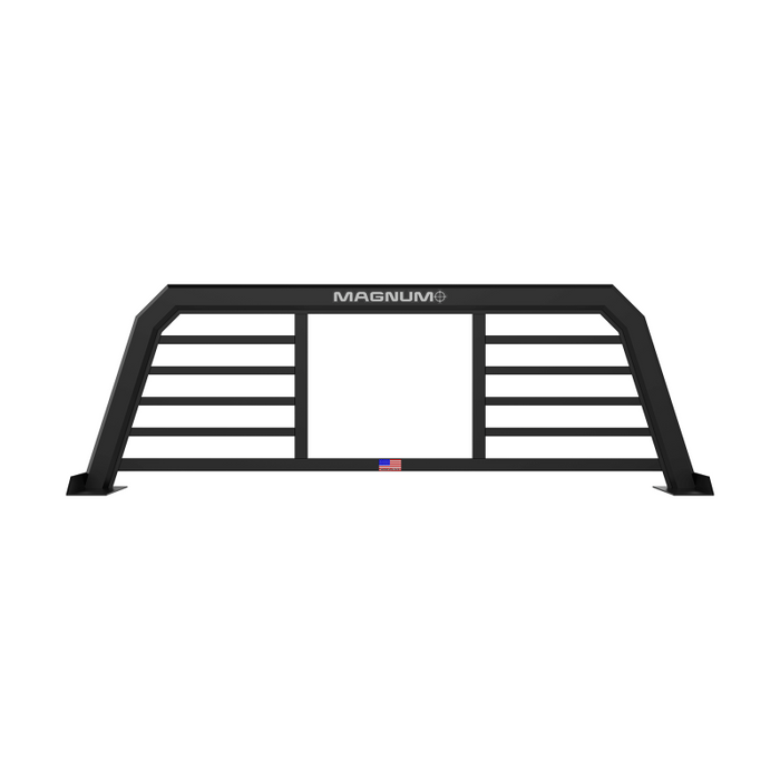 Magnum Truck Racks Headache Rack Standard Window Bars Matte Black Model 321STBRO1NB