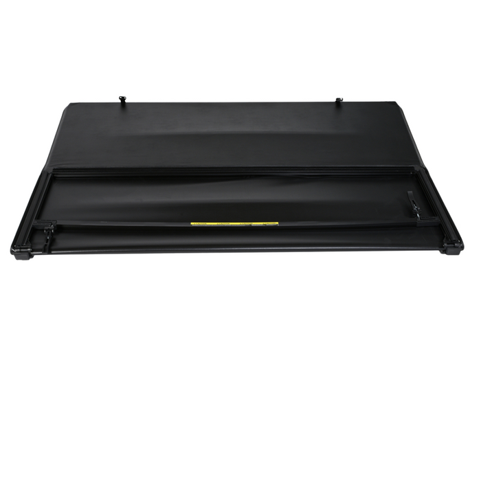 TrailFX Soft Folding Tonneau Cover Black Vinyl With Aluminum Rails Model TFX4009