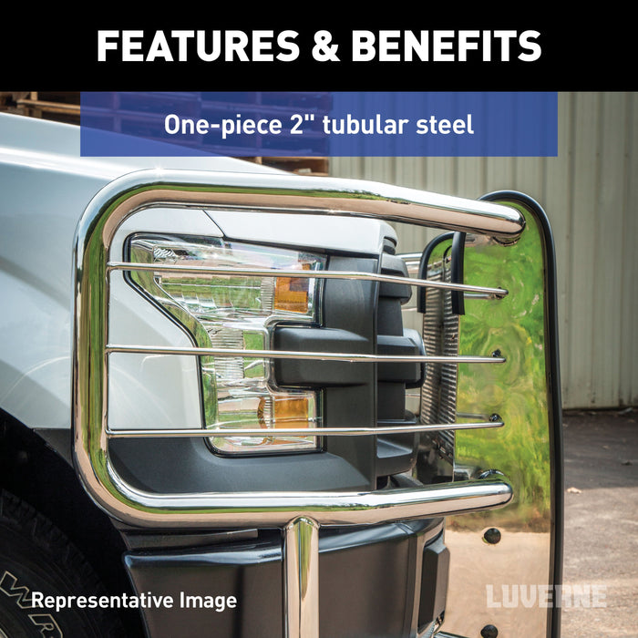 Luverne Prowler Max Polished Stainless Grille Guard Select Silverado 2500 3500 HD Model 310713-321512