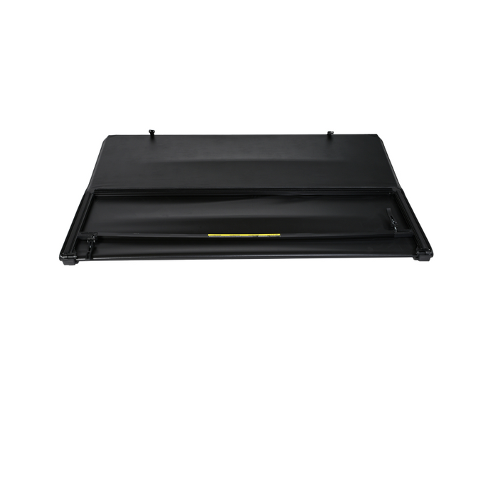 TrailFX Soft Tri-Fold Tonneau Cover Black Vinyl Aluminum Rails Model TFX3008