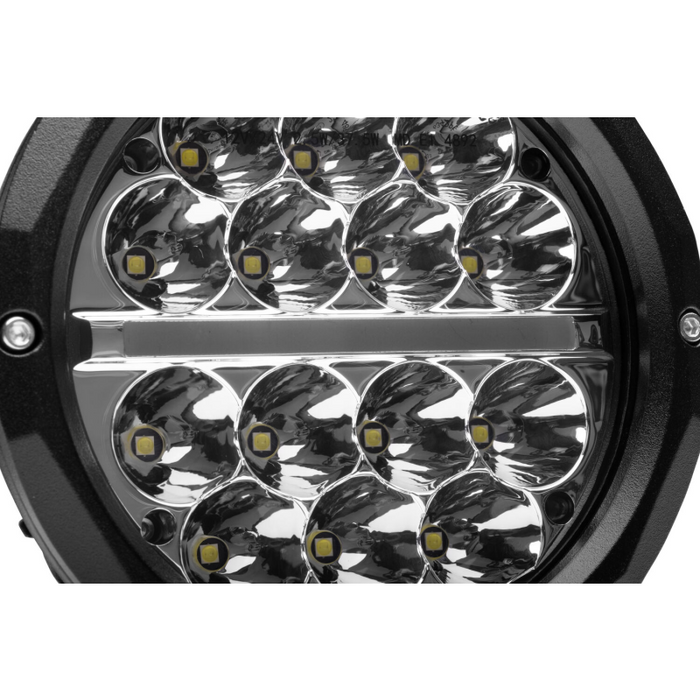 Go Rhino Bright Series Round 6" LED Driving Light W/Daytime Running Light Model 750700623DRS
