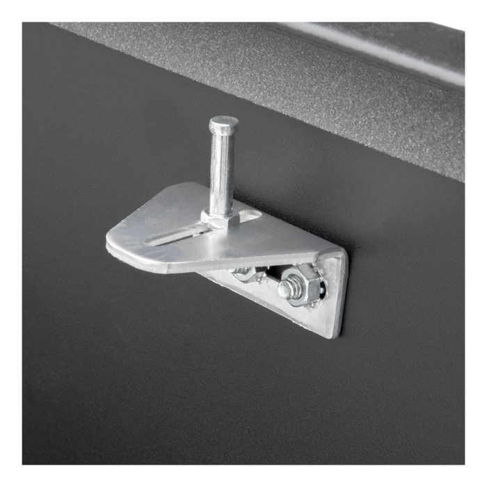 UWS Matte Black 100-Gallon Steel-Aluminum Combo Transfer Tank Model ST-100-COMBO-MB