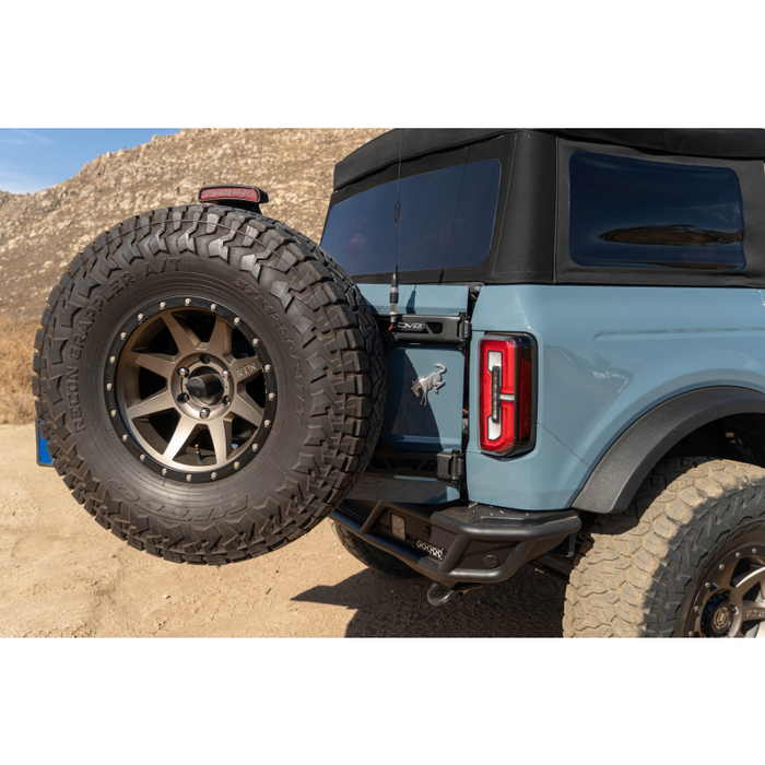 DV8 Offroad 2021-2026 Ford Bronco Tire Carrier Model TCBR-02