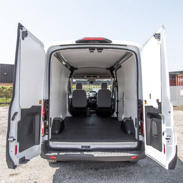 LEGEND DuraTherm Door Liner ONLY - Ford Transit (all Wheelbase lengths) Cargo Van Mid Roof - Textured Grey Model 703-114-2613.MR