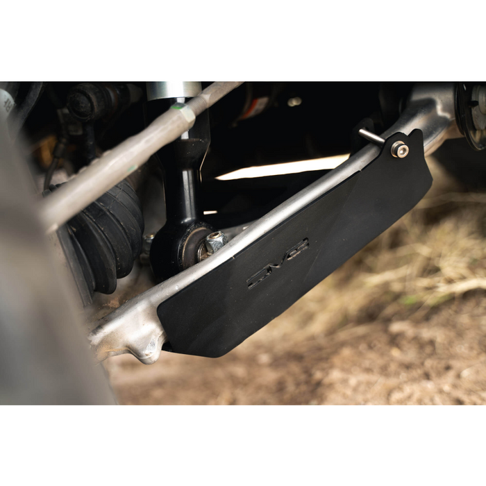 DV8 Offroad 2021-2026 Ford Bronco Front Lower Control Arm Skid Plate Model SPBR-02