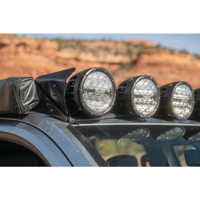 Rago Fabrication 2024+ Toyota Tacoma Roof Rack Rigid Industries Round Light Mount Model AC6706601NA