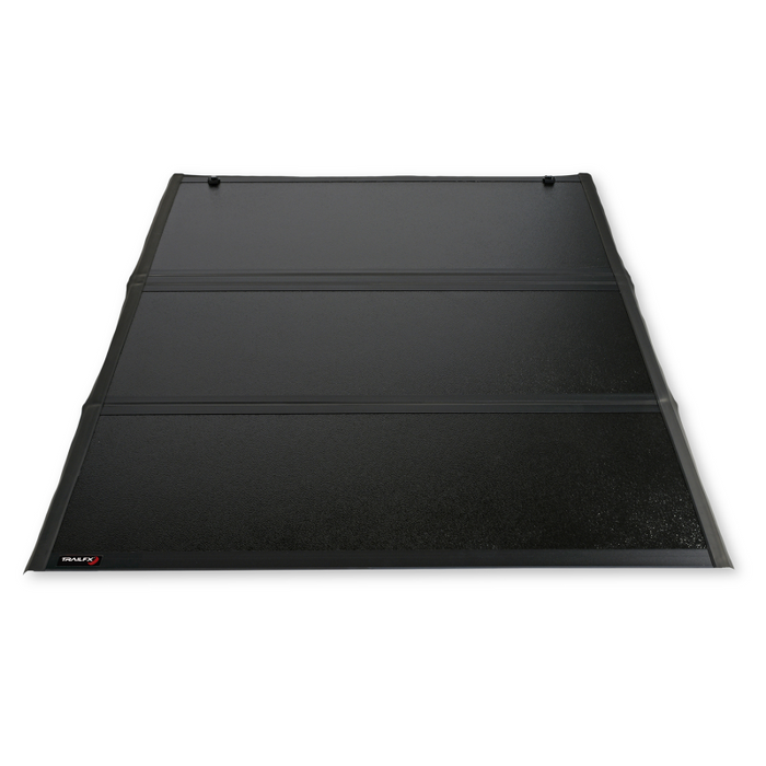 TrailFX Hard Bi-Fold Tonneau Cover Low Profile Black Plastic Model TFX3532