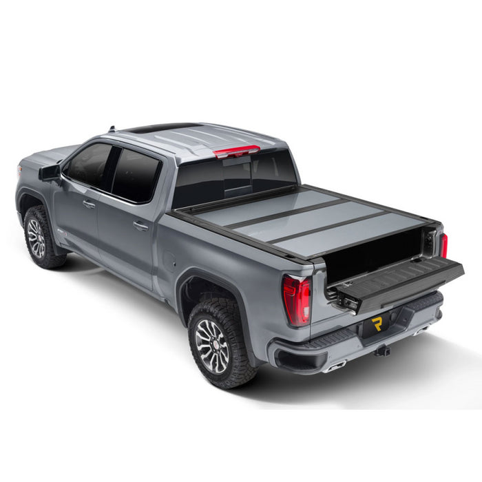 UnderCover Fusion Hard Folding 2014-2018 Chevy Silverado/GMC Sierra 5' 9" Bed - Paint Code 41 Black Model AR12018L-41