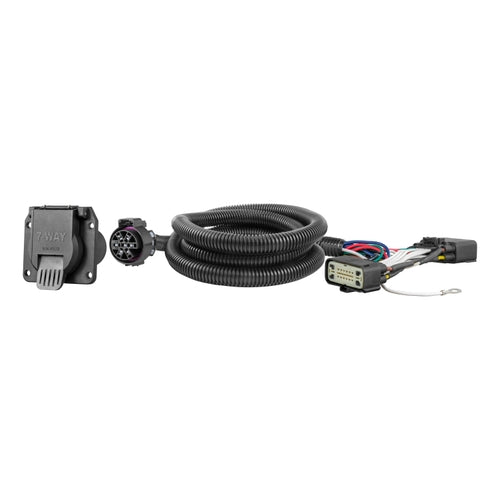 CURT Vehicle-Side Custom RV Blade 7-Pin Trailer Wiring Harness, Fits Select Ford F-150 Model 56413
