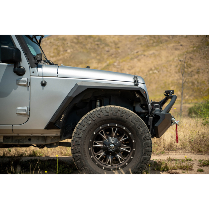 DV8 Offroad 2007-2018 Jeep Wrangler Front and Rear Fender Flares Model FDJK-09