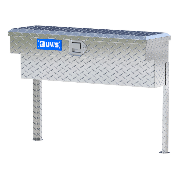 UWS Bright Aluminum 36" Truck Side Tool Box Model TBSM-36