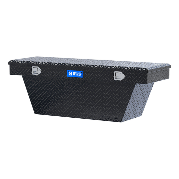 UWS 60" Deep Angled Truck Tool Box (LTL Shipping Only) Model TBSD-60A-BLK