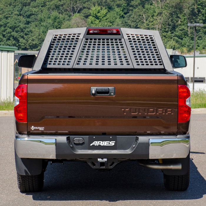 ARIES Switchback Black Aluminum Headache Rack, Select Toyota Tundra Model 1110115