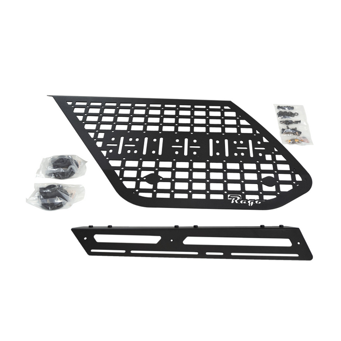 Rago Fabrication 2010-2023 5th Gen Toyota 4Runner E-MSP (Exterior Molle Storage Panel) Model R1017T4RUMSPOS-SHER-P