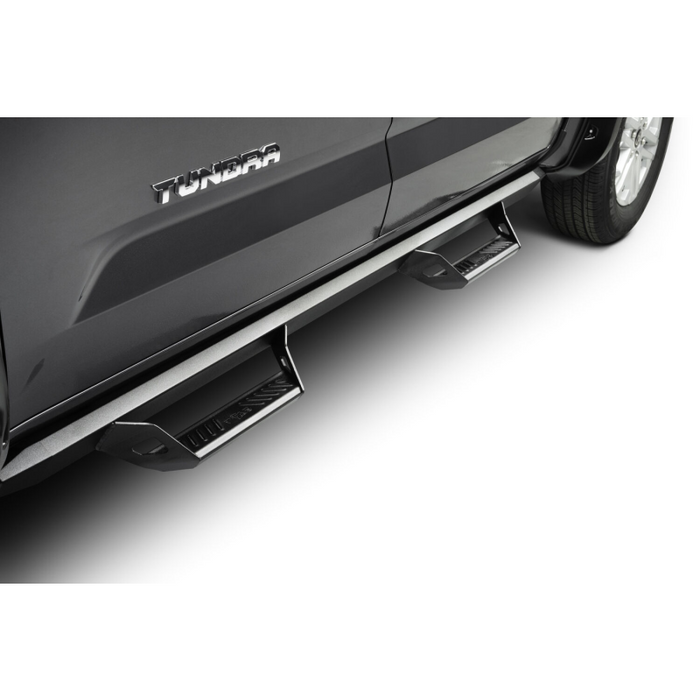 N-Fab Predator Pro Side Steps Textured Black Aluminum Model PRT2282CC-TX