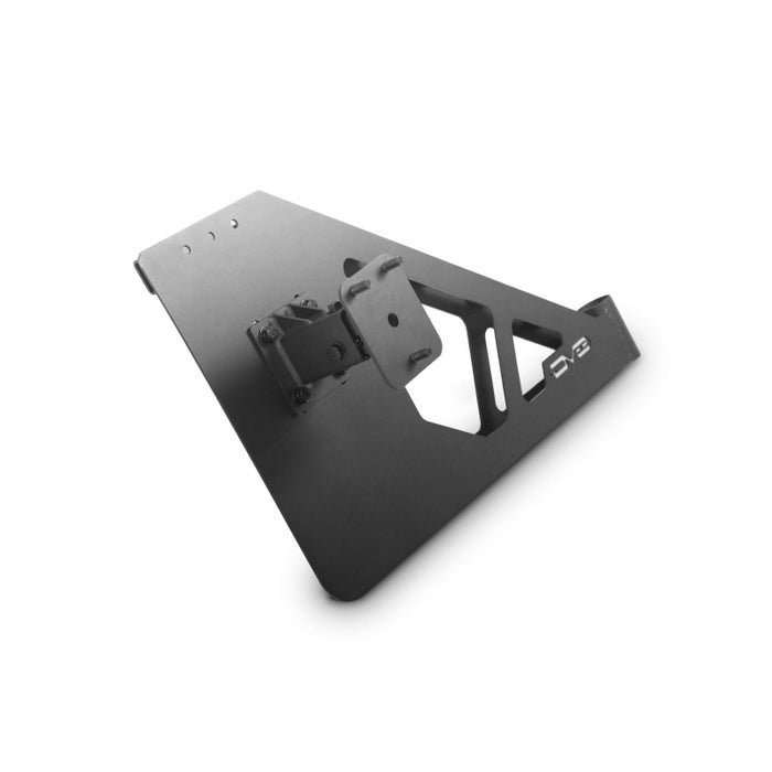 DV8 Offroad 2007-2018 Jeep Wrangler JK JKU Tire Carrier For Mto Bumper Model TCJK-13