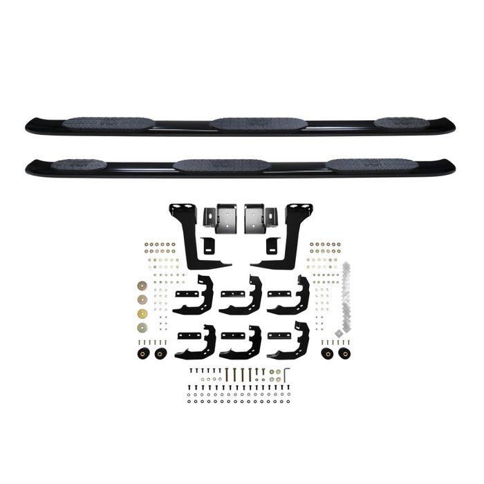 Westin PRO TRAXX 5 Oval Wheel to Wheel Step Nerf Bars Black Model 21-534725