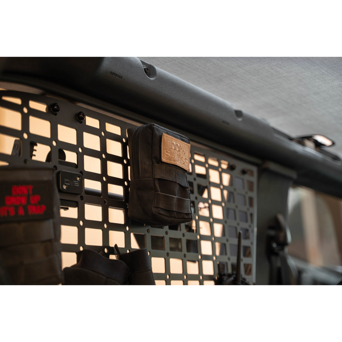 DV8 Offroad 2021-2025 Ford Bronco Rear Window Molle Panels Model MPBR-12