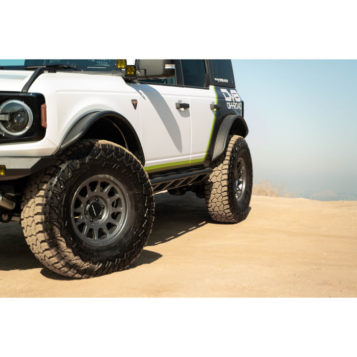 DV8 Offroad Fs-15 4-Door Rock Sliders V2 Model SRBR-07