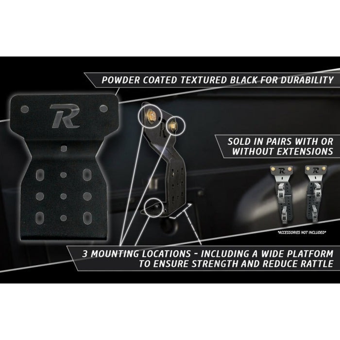 Rago Fabrication Tacoma Bed Rail Modular Accessory Mount Extension Model R0000TBRMODEXT