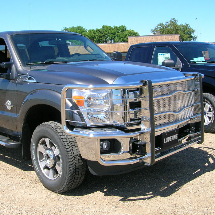 Luverne Prowler Max Polished Stainless Grille Guard Select Ford F-250 F-350 Super Duty Model 311123-321122