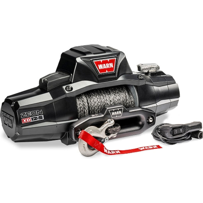 Warn Zeon XD 12-S Pull Capacity 12,000 lb, With 80' Of 3/8' Spydura Pro Synthetic Rope Model 110012