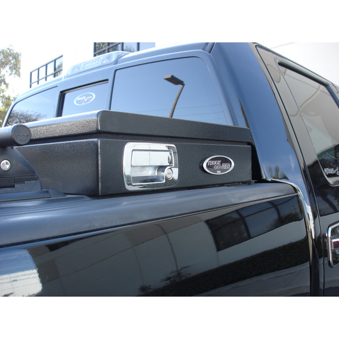 Truck Covers USA Chrome Handles - available upgrade on full size and junior American Work Covers Model AX-606