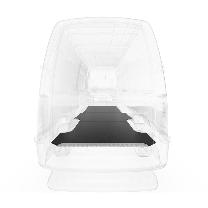 LEGEND EVOLVE Flooring With Sills Mercedes Sprinter 144" Wheelbase Cargo Van 3 Pc - Single Side Door Model 121-123-6441