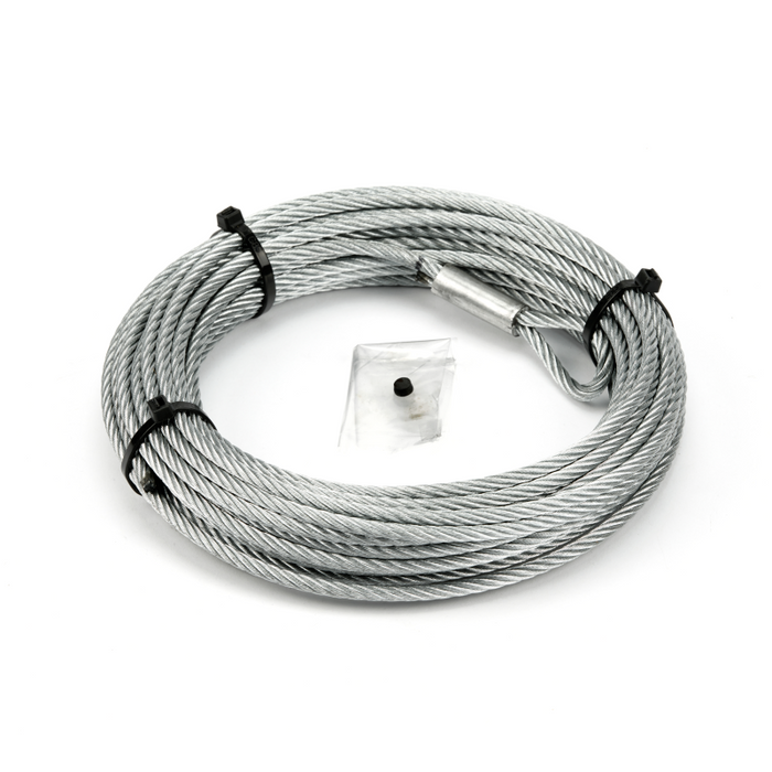 Warn Replacement Steel Rope 7/32 Inch Diameter X 55 Feet Length Model 68851