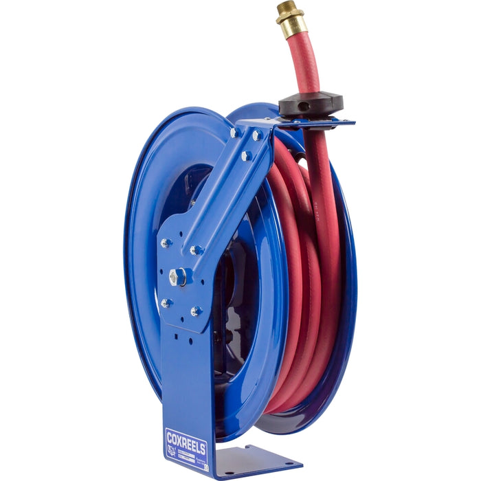 Coxreels SH-Fuel Series Heavy Duty Spring Driven Fuel Hose Reel 3/4 in. x 25 ft. - Hose Included 300 PSI Model SHF-N-525