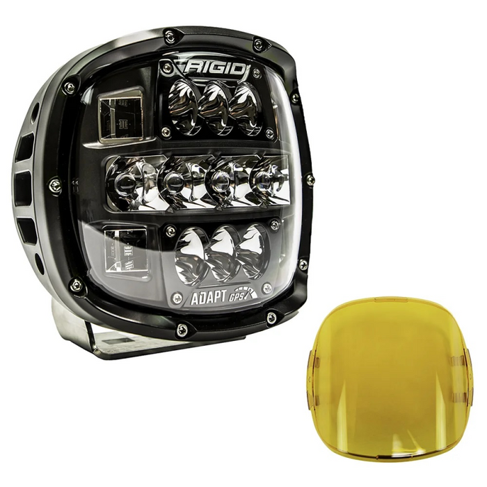 Rigid Industries Light Cover for Adapt XP, Black, Single Model 300425