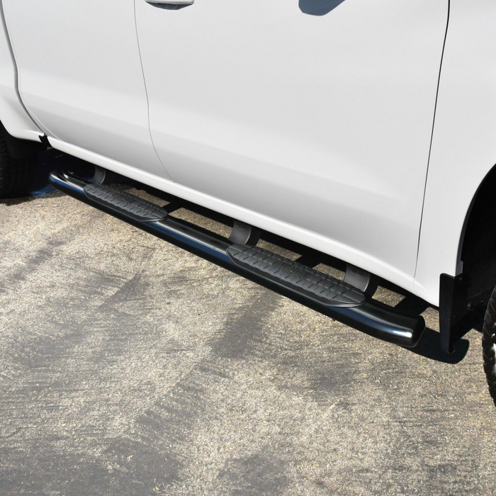 Westin PRO TRAXX 5 Oval Step Nerf Bars Black Steel Model 21-54135