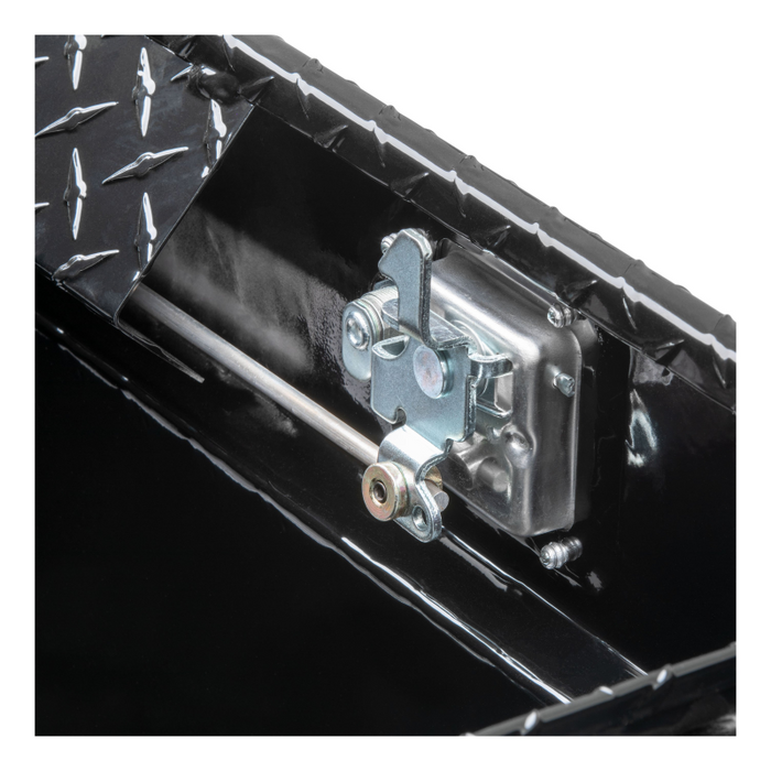 UWS Gloss Black Hammerhead-Style 100-Gallon Aluminum Combo Transfer Tank Model TT-100HH-CB-B