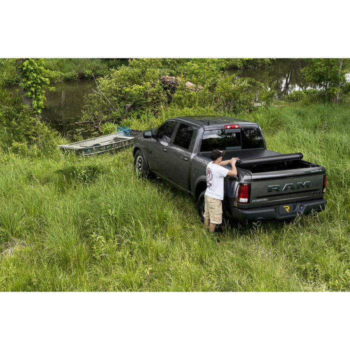 Truxedo Deuce Tonneau Cover - Black - 2008-2015 Nissan Titan 8' Bed Model 708801
