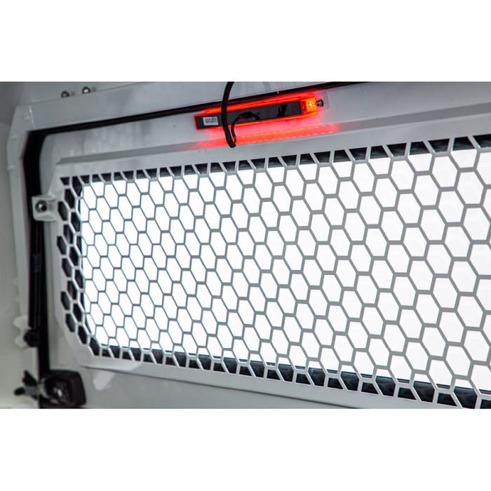 SmartCap Rear Window Security Screen Full-Size Fits EVO EVOa and EVOc Caps w/ Horizontal Locks Model SA1002