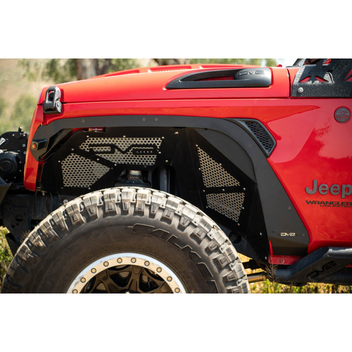DV8 Offroad 2018-2025 Jeep Wrangler JL, JLU Fender Deletes Model FDJL-08
