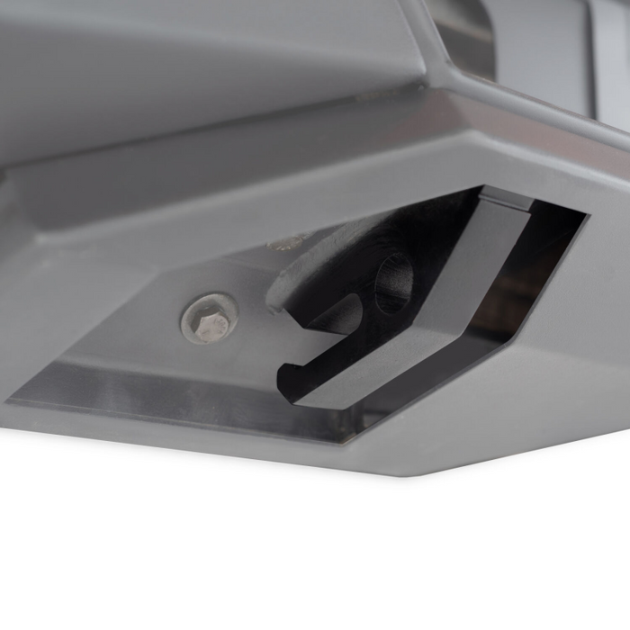 Go Rhino Element Front Bumper with Power Actuated Hide-Away Light Bar Mount Model 341301T