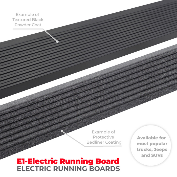 Go Rhino RealTruck VoltStep Electric Running Board Kit Model 20412974PC