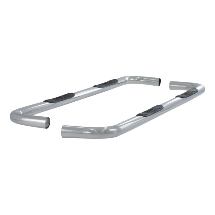 ARIES 3" Round Polished Stainless Step Nerf Bars Model 205030-2