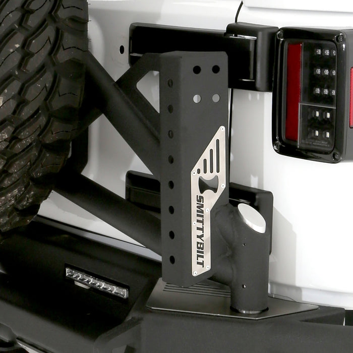 Smittybilt XRC Gen 2 Bolt-On Tire Carrier - Textured Black (07-18 JK/JKU) Model 76857