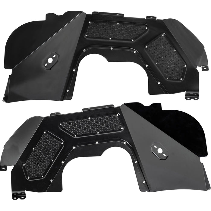 Smittybilt Front and Rear Inner Fender Liner Kit Model 77984-4DKIT