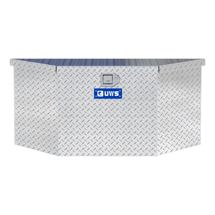 UWS Bright Aluminum 49" Trailer Tongue Box Model TBV-49