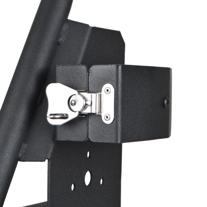 Go Rhino Exterior Hi-Lift Jack Mount with Clamp for Jeep Wrangler JL, JLU, Gladiator JT Model 701011T